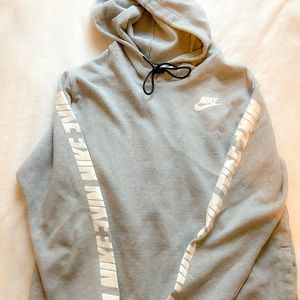 grey nike hoodie